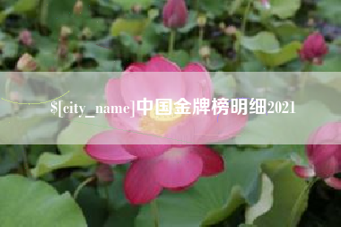 泗阳中国金牌榜明细2021