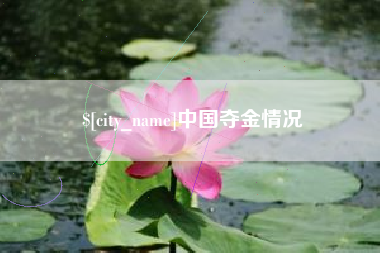 泗阳中国夺金情况