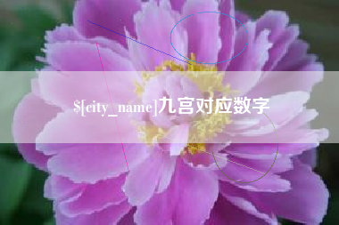 泗阳九宫对应数字