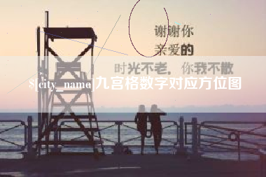 泗阳九宫格数字对应方位图