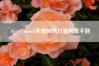 泗阳失信被执行官网查不到