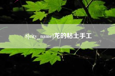 泗阳龙的粘土手工