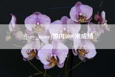 泗阳国内5000米成绩