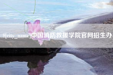泗阳中国消防救援学院官网招生办