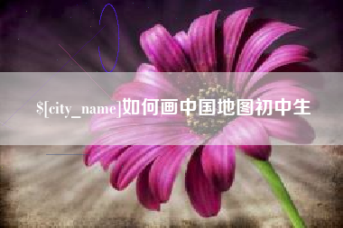 泗阳如何画中国地图初中生