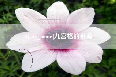 泗阳九宫格的来源