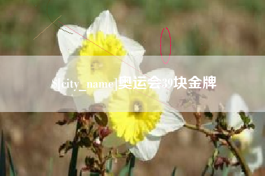泗阳奥运会39块金牌