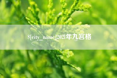 泗阳202l年九宫格