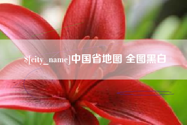 泗阳中国省地图 全图黑白