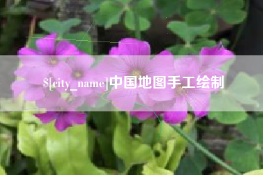 泗阳中国地图手工绘制