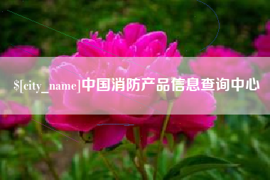 泗阳中国消防产品信息查询中心