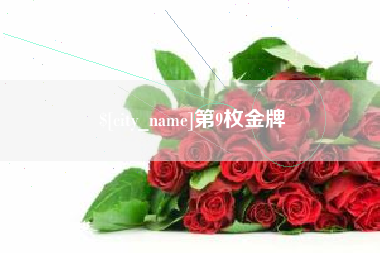 泗阳第9枚金牌