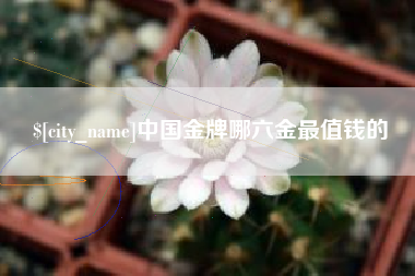 泗阳中国金牌哪六金最值钱的