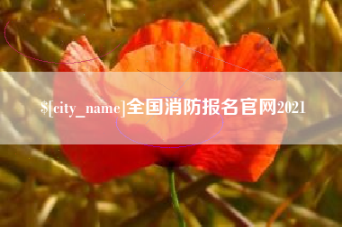 泗阳全国消防报名官网2021
